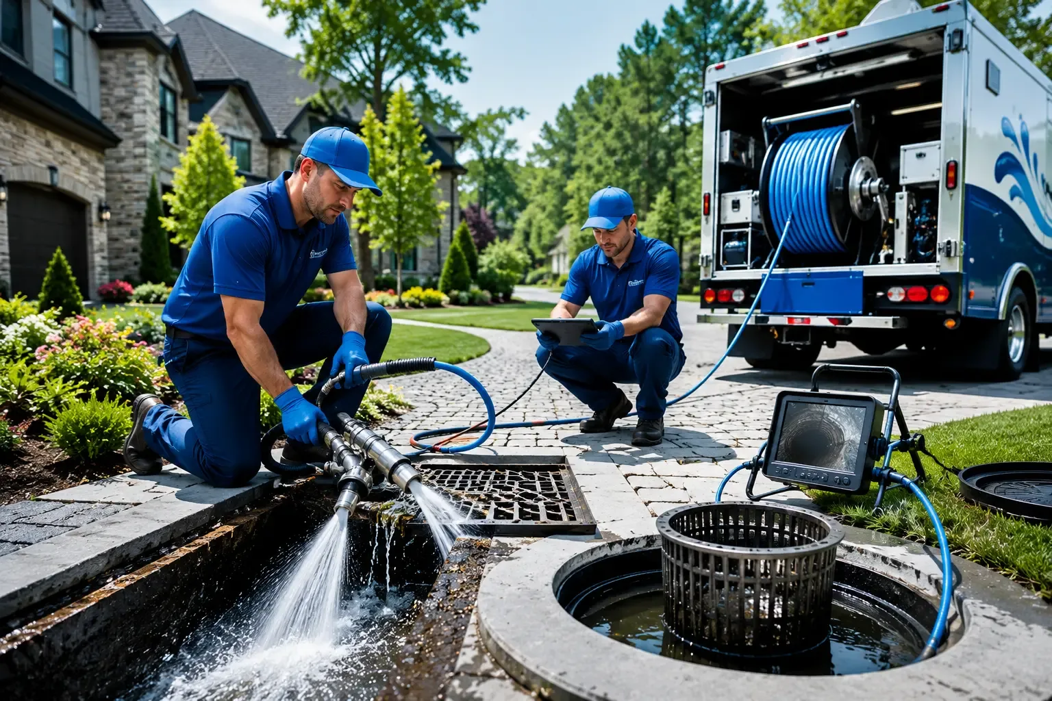 Local outdoor drain cleaning professionals in Denton, KY