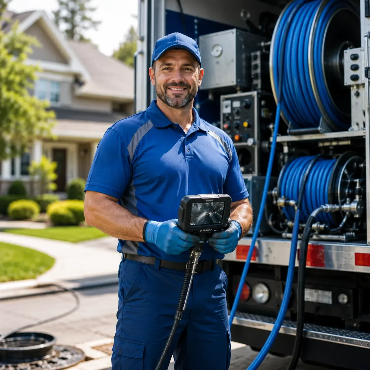 Local outdoor drain cleaning specialists in Denton, KY